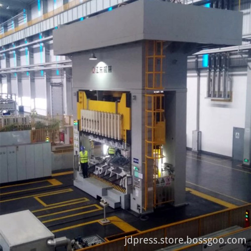 Die tryout spotting hydraulic press